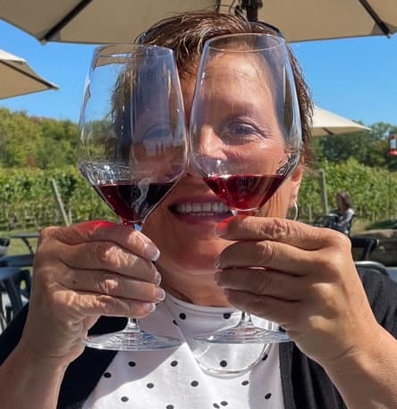 Kelly Welker TWO Glasses of Wine